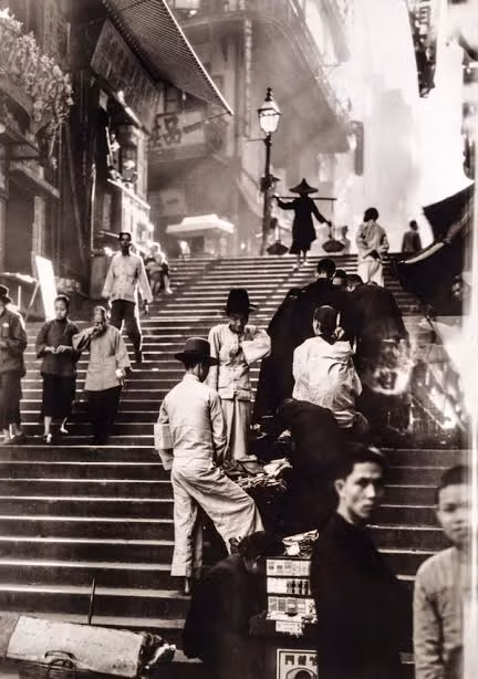 Hồng Kông năm 1931. Ảnh: W. Robert Moore.