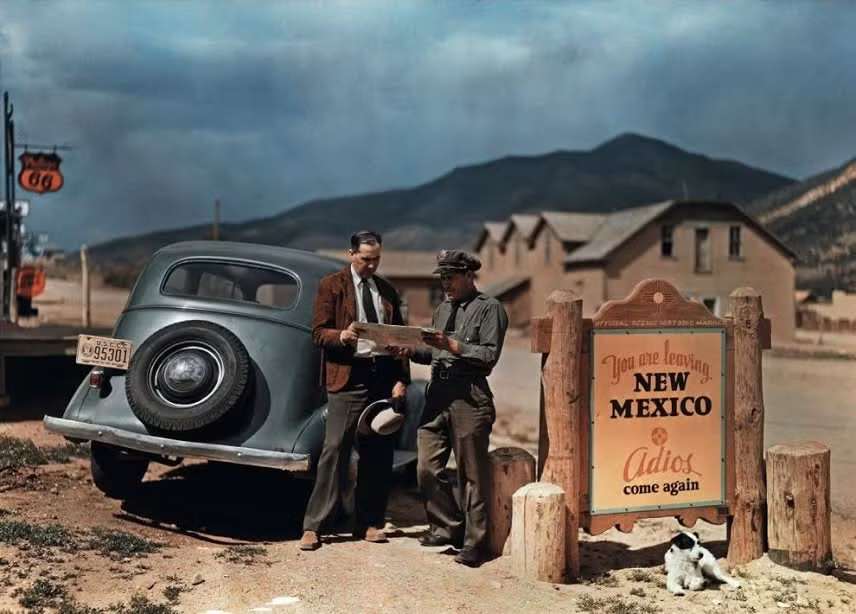 Mexico năm 1939. Ảnh: Luis Marden.