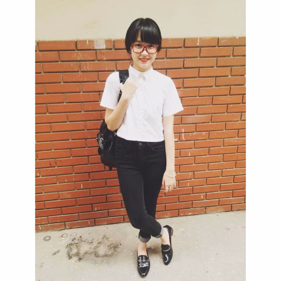 Ngắm nhìn Tâm Xíu, có thể nhận thấy dường như cô bạn có vẻ đẹp không tuổi.