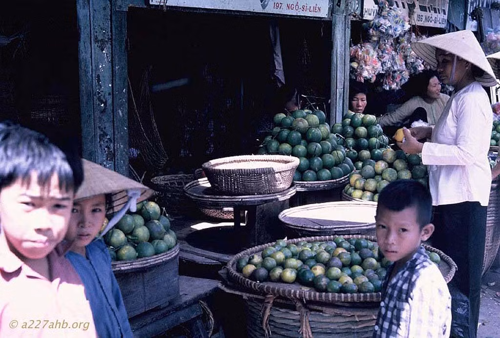 Cửa hàng cam.