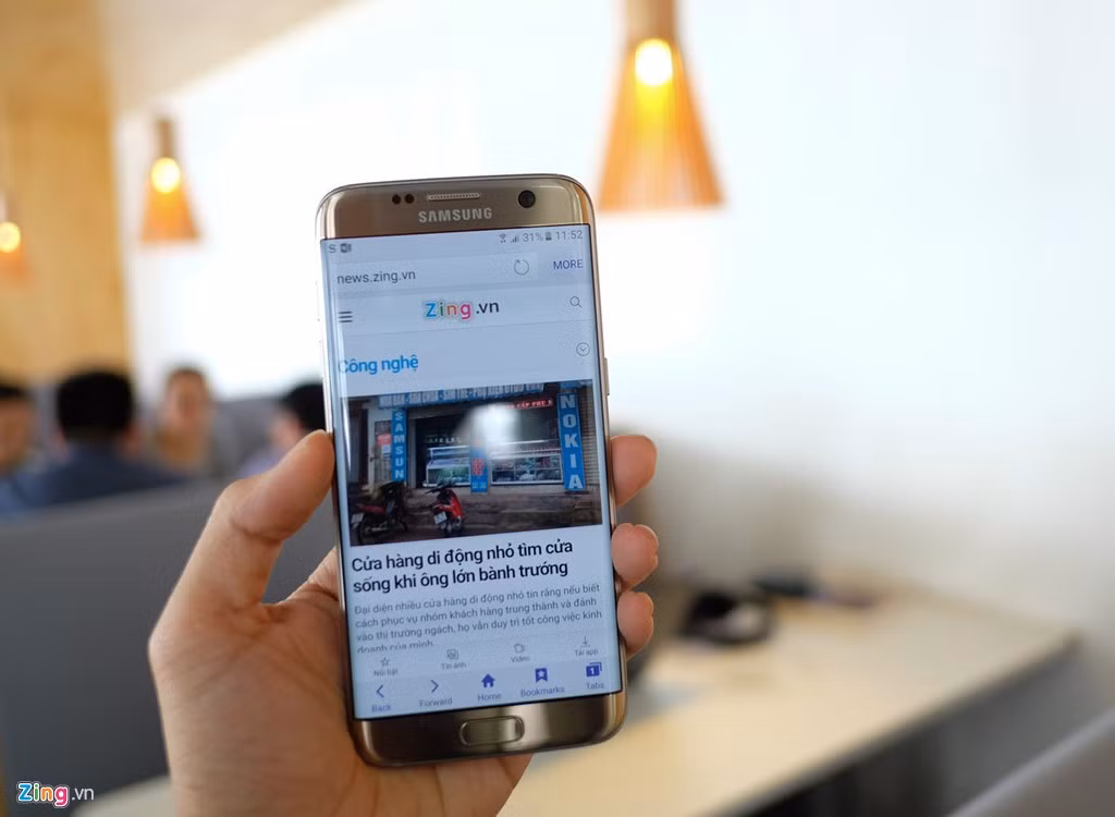 Galaxy S7 và S7 edge cho tốc độ sử dụng nhanh chóng, phản hồi tức thì.