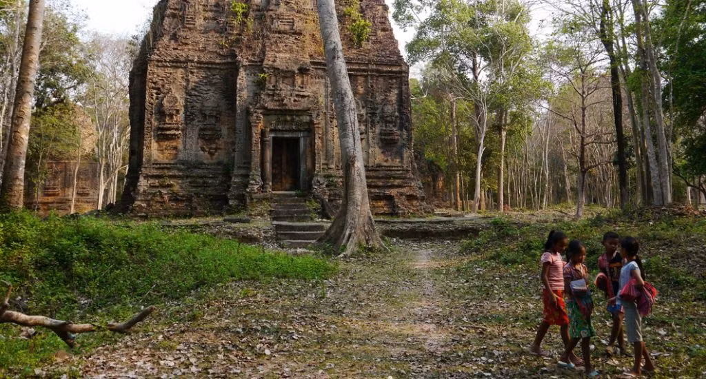 Theo các khảo sát, đây là một quần thế kiến trúc do vua Isanavarman của vương quốc Chân Lạp cho xây dựng trong giai đoạn tiền Angkor, cuối thế kỷ thứ 6 đến 9. Ảnh: Cambodia Holiday Architects.