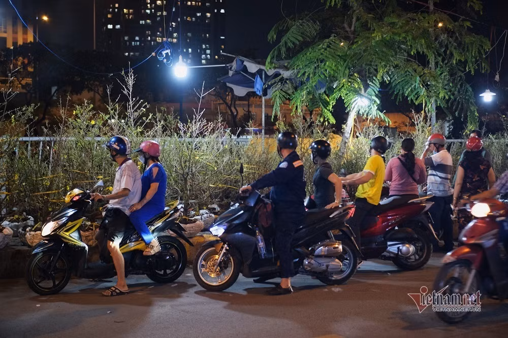 An ngu cung chuot cong: Nguoi ban hoa kiem Tet, chuot bam cho kiem an-Hinh-5