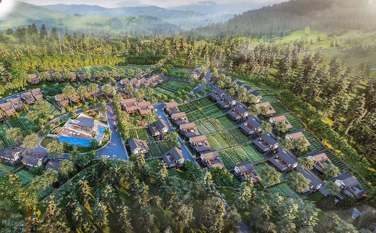 Phối cảnh dự án The Tropicana 2 sau khi hoàn thành.