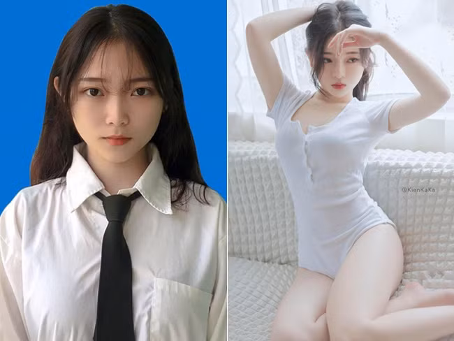 Hoàng Nguyễn Linh Chi (sinh năm 2002) được biết đến vào tháng 9/2020 khi bức ảnh thẻ xinh đẹp của cô nàng được lan truyền rộng rãi trên mạng xã hội.
