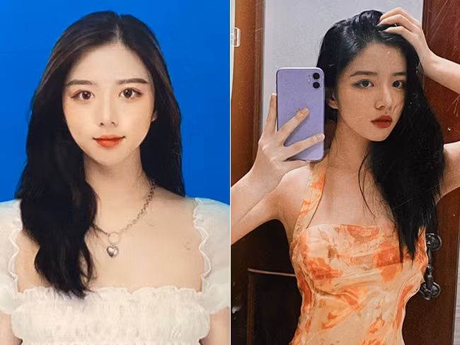 Hằng Phan (tên đầy đủ là Phan Thị Minh Hằng, sinh năm 2001, quê Quảng Bình) nổi như cồn với bức ảnh thẻ xinh lung linh.