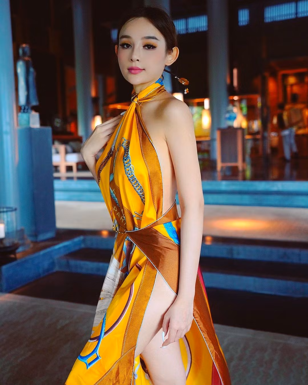 Huyen Baby dien bikini khoe dang khien hoi chi em cam thay “ap luc”-Hinh-5