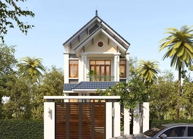 5 mẫu nhà ống 2 tầng mang đến không gian sống tiện nghi và ngập tràn sắc xanh - Hình 4 5 mau nha ong 2 tang mang den khong gian song tien nghi va ngap tran sac xanh-Hinh-4