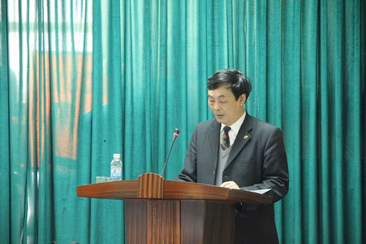 T.S Phan Tùng Mậu phát biểu khai mạc chương trình Hội thảo.