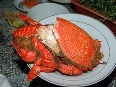 Món cua Huỳnh Đế ở Khánh Hòa