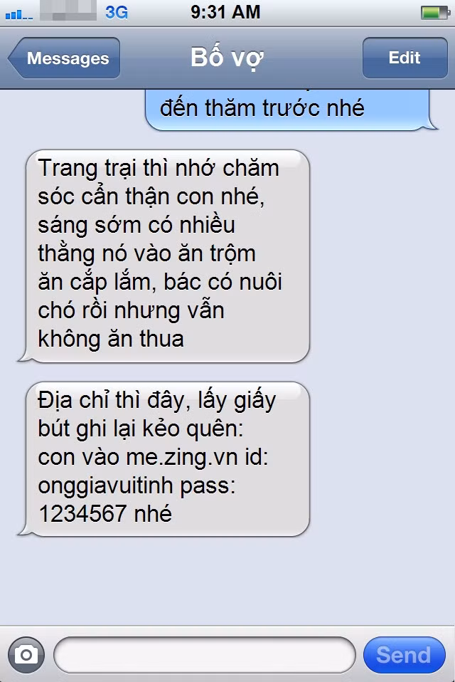Khi bố vợ sống trong "thế giới ảo".