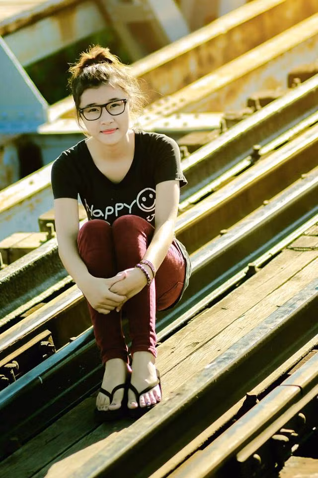 Nét đẹp dịu dàng của Anna Đặng.