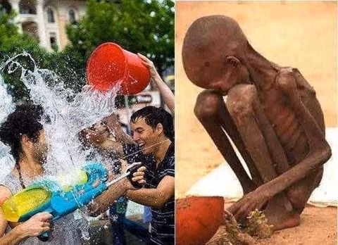 "Cuộc sống mãi là chuỗi bất công, "người dùng không hết, kẻ lần không ra". Tuy vậy ta vẫn phải chấp nhận. Bức ảnh đã nhận tớ 25.000 lượt like từ phía cư dân mạng, cùng với đó là nhiều dòng bình luận xúc động.