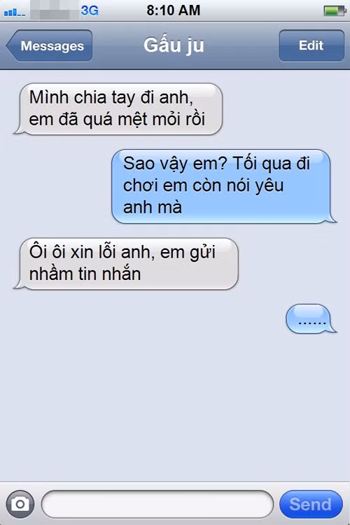 Gửi nhầm