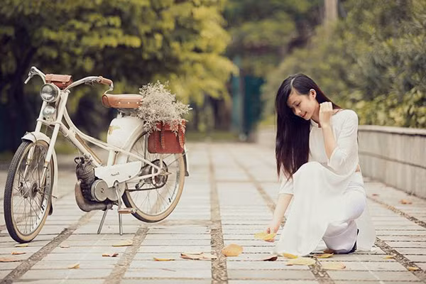 Chút lãng mạn với cảnh sắc cuối thu.