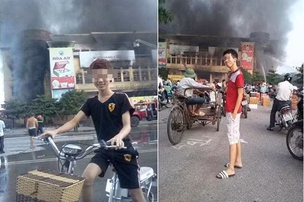 Bức ảnh ghép chung hai nam thanh niên đang bị cư dân mạng "ném đá"