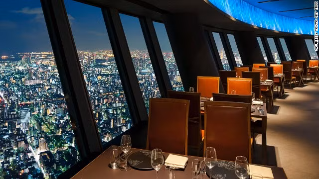 Sàn quan sát Tokyo Skytree (Nhật Bản). Tokyo Skytree là cấu trúc cao thứ 3 trên thế giới, với chiều cao 634 m và có hai tầng quan sát cao nhất của Nhật Bản. Du khách có thể ngắm nhìn quang cảnh tuyệt đẹp của núi Phú Sĩ từ sàn quan sát này.