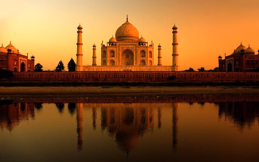 Đền Taj Mahal, Ấn Độ.