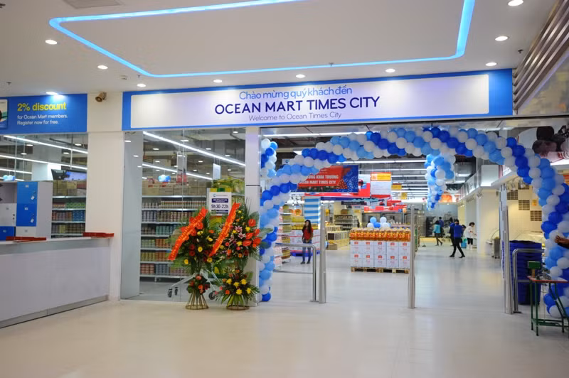 Đại siêu thị Ocean Mart dành cho các bà nội trợ đảm đang