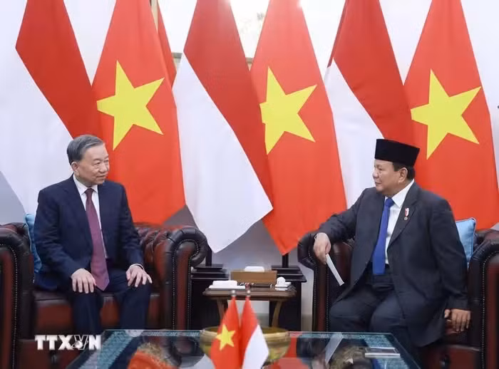 Nâng cấp quan hệ Việt Nam - Indonesia lên Đối tác Chiến lược Toàn diện Nang cap quan he Viet Nam - Indonesia len Doi tac Chien luoc Toan dien