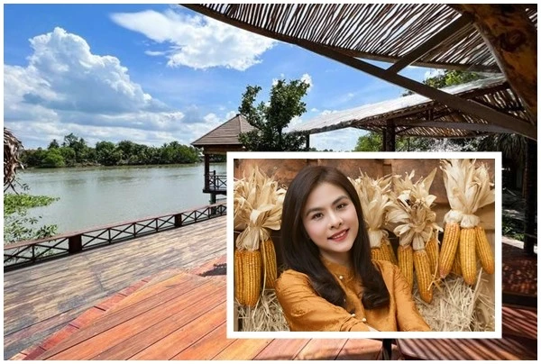 Cận cảnh vườn sinh thái 50.000m2 hơn chục tỷ đồng của Vân Trang 