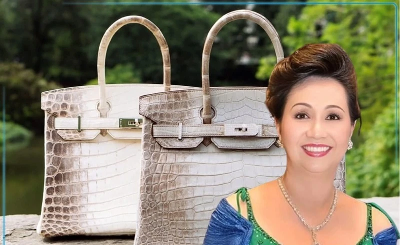 Túi Hermès bạch tạng của bà Trương Mỹ Lan đắt đỏ cỡ nào?