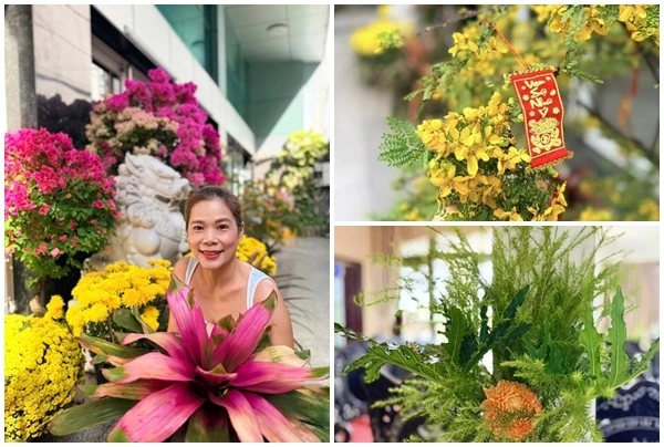 Cận cảnh biệt thự 1.000 m2 ngập sắc xuân của Mỹ Lệ