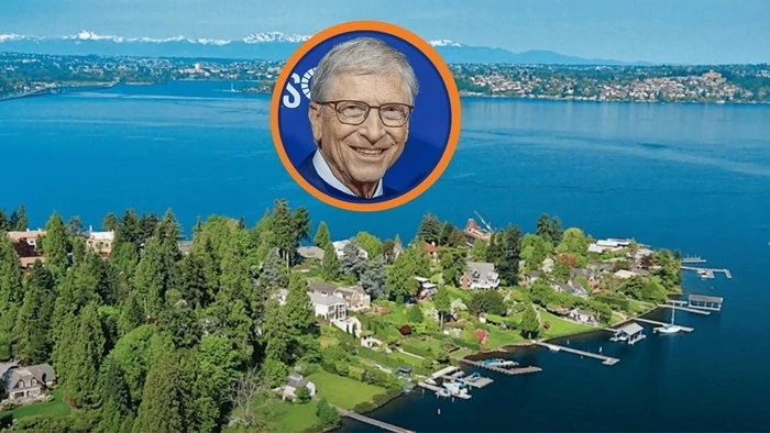 Bên trong biệt thự nhiều cửa sổ của tỷ phú Bill Gates