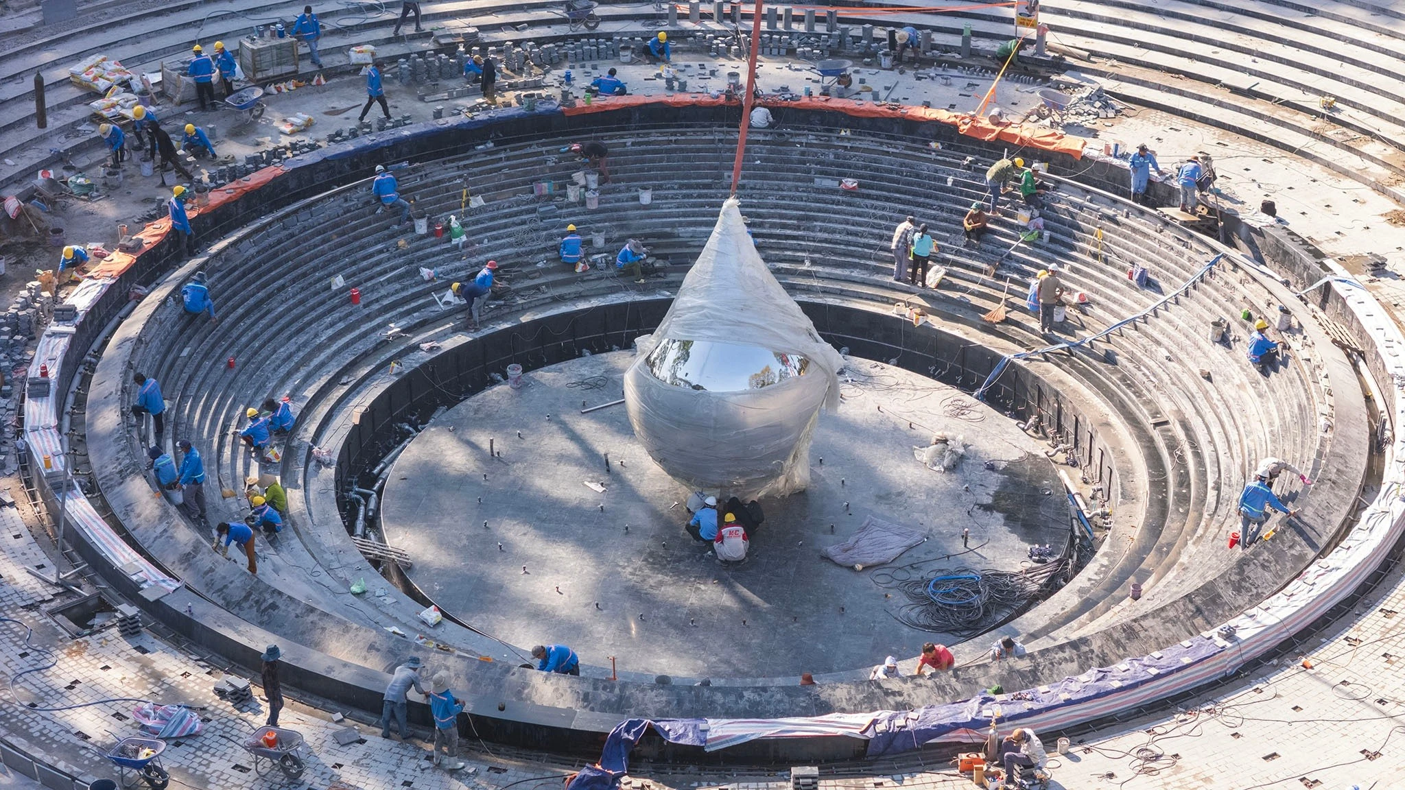 Diện mạo Đài tưởng niệm nạn nhân Covid-19 ở TP HCM