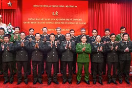 Thượng tướng Trần Quốc Tỏ thôi giữ chức Thứ trưởng Bộ Công an