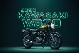 Kawasaki W800 2026 trình làng - xế nổ hoài cổ từ 230 triệu đồng 