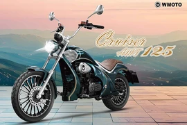 WMoto Cruiser AMT - xe môtô chopper đẹp long lanh, rẻ ngang Honda Vision