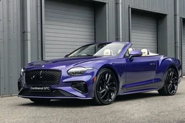 Ngắm Bentley Continental GTC Speed "hồi sinh" sắc tím Violette 
