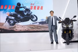 Kymco X350 2026 từ 122 triệu đồng - xe ga chạy 400km mới lo đổ xăng