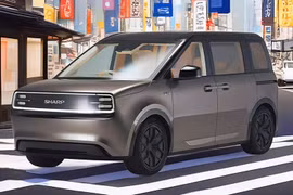 Sharp LDK+ - ôtô điện nội thất xịn như phòng khách di động