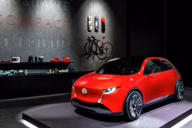 Mazda Vision-X Compact - chiếc xe điện có thể đọc cảm xúc người lái