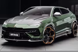 Ngắm siêu SUV Lamborghini Urus "siêu ngầu" với gói độ Larte Design