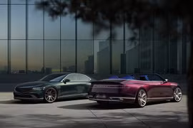 Ngắm chi tiết Genesis X Gran Coupe và Convertible hạng sang tuyệt đẹp