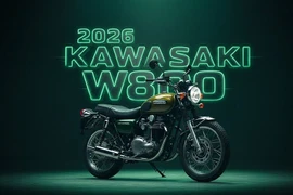 Kawasaki W800 2026 trình làng - xế nổ hoài cổ từ 230 triệu đồng 