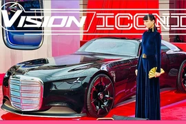 Mercedes-Benz Vision Iconic - chiếc xe siêu sang tương lai tuyệt đẹp