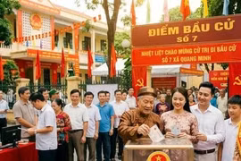 Ứng dụng công nghệ số vào việc tuyên truyền bầu cử tại xã Quang Minh