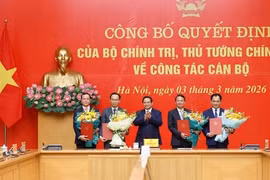 Thủ tướng Chính phủ bổ nhiệm lãnh đạo các bộ, cơ quan trung ương
