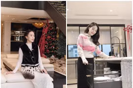 Cận cảnh cơ ngơi 9 tầng của nữ MC VTV cùng chồng tiến sĩ 