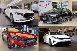 Sedan cỡ C tại Việt Nam bán thấp kỷ lục, chỉ với 270 xe tháng 2/2026