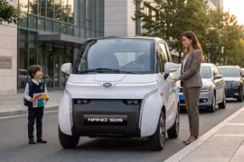 Tận thấy ôtô điện siêu nhỏ, siêu rẻ Nano S05 chỉ 148 triệu đồng
