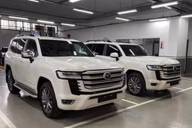 Gần 700 xe SUV Toyota Land Cruiser 300 bị triệu hồi tại Việt Nam