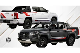 "Soi" Mitsubishi Triton bản đặc biệt thiết kế cực ngầu, hơn 1 tỷ đồng
