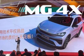 MG 4X 2027 lộ diện - SUV điện chạy pin bán rắn, "đấu" BYD Atto 2