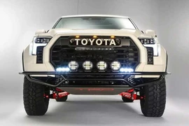 Toyota Tundra TRD Hammer 2027 sắp ra mắt, "đối đầu" Ford F-150 Raptor