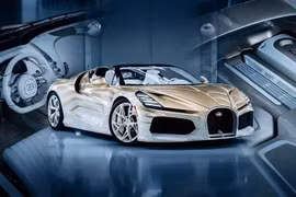 Bugatti W16 Mistral La Perle Rare - siêu phẩm kết nối nghệ thuật và di sản